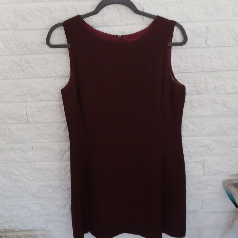 Burgundy Dress